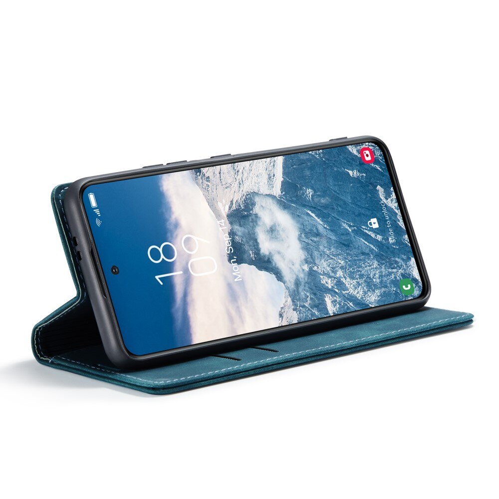 Funda delgada con solapa Samsung Galaxy S25 Azul