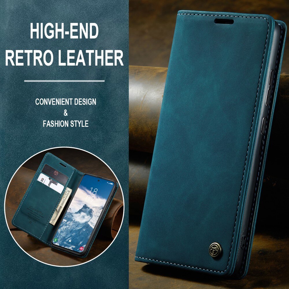 Funda delgada con solapa Samsung Galaxy S25 Azul