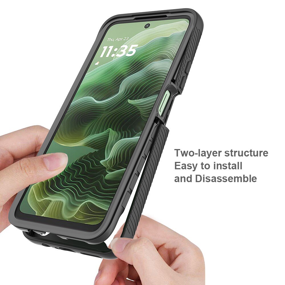 Funda Full Protection Motorola Moto G35 Negro