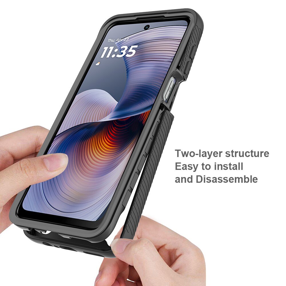 Funda Full Protection Motorola Moto G55 Negro