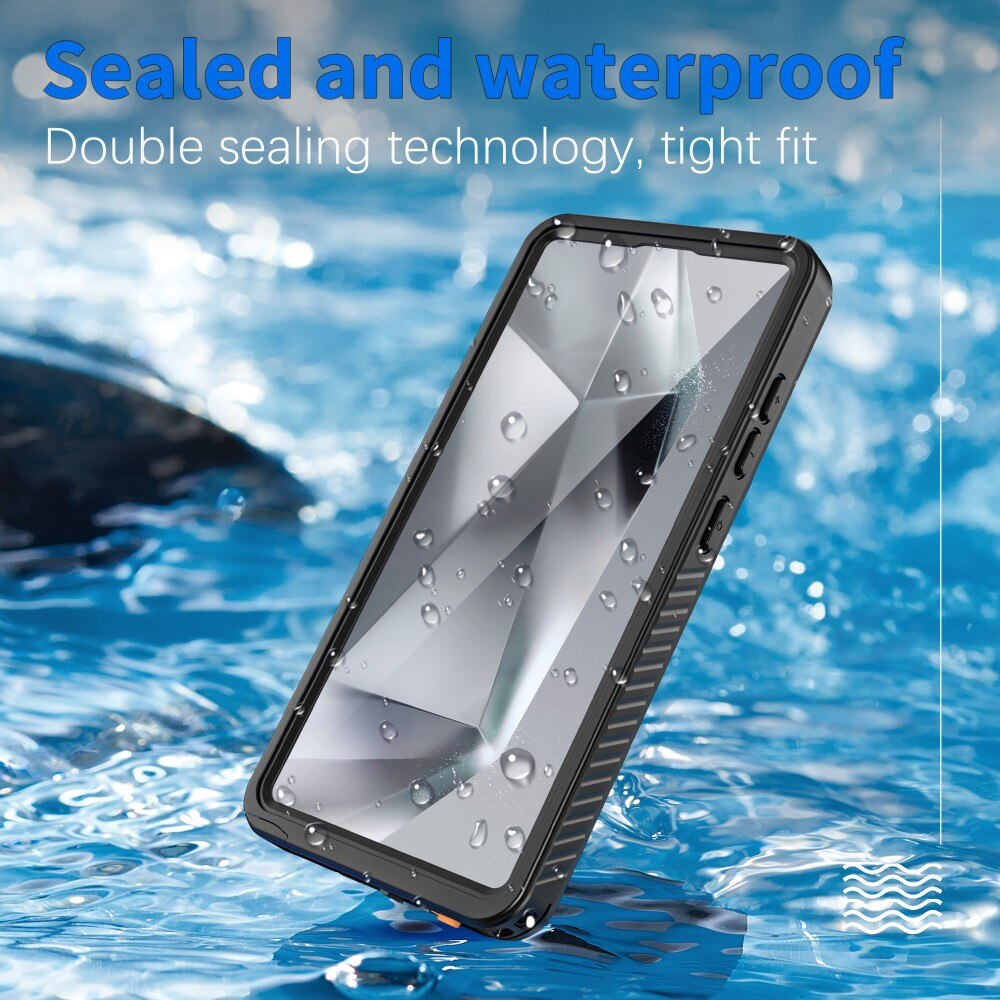 Funda Híbrida Impermeable Samsung Galaxy S25 Ultra transparente