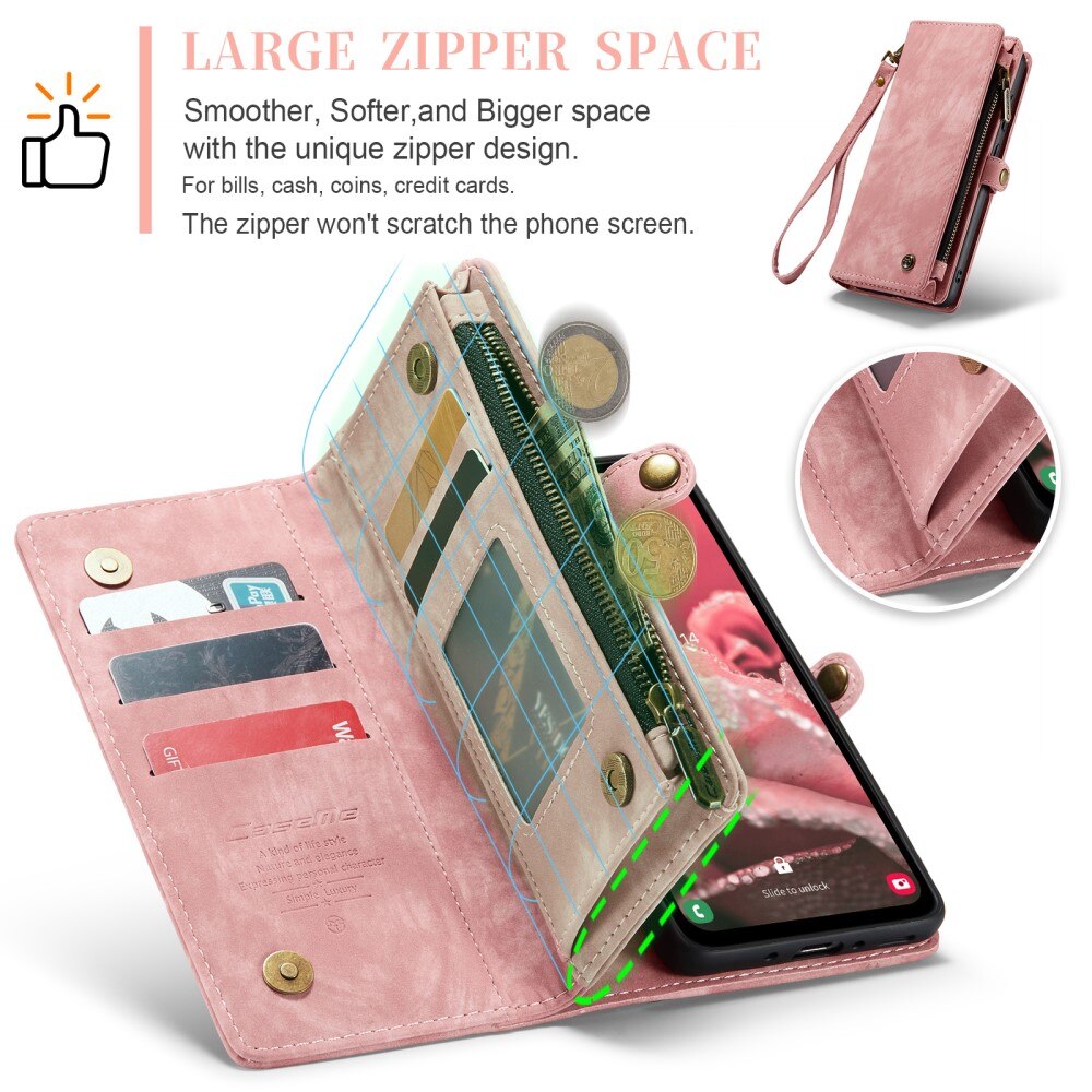 Cartera Multi-Slot Samsung Galaxy A36 Rosa