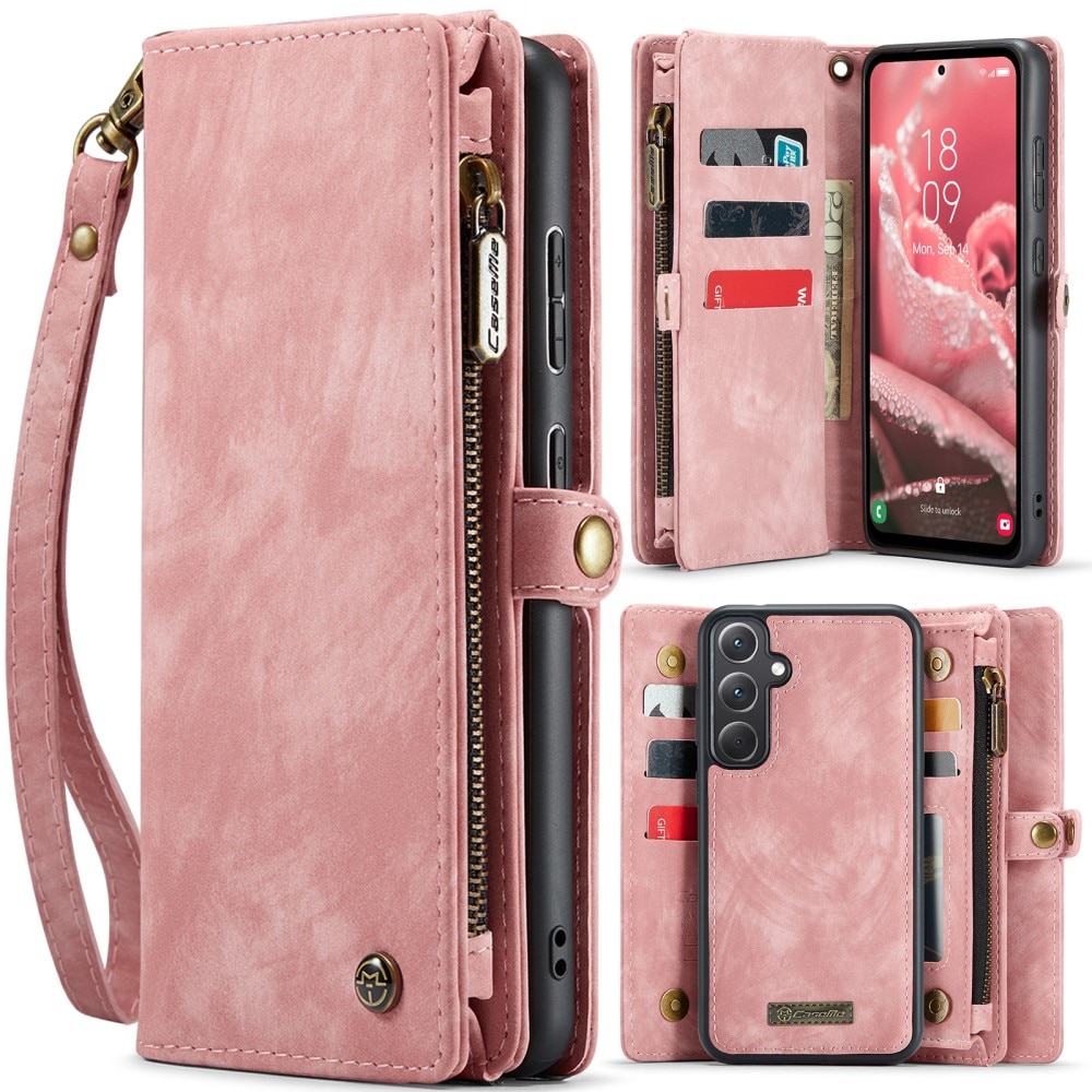 Cartera Multi-Slot Samsung Galaxy A36 Rosa