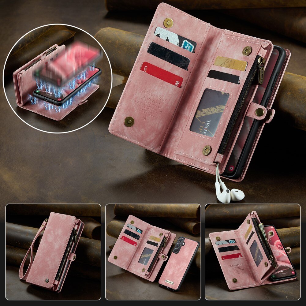Cartera Multi-Slot Samsung Galaxy A36 Rosa