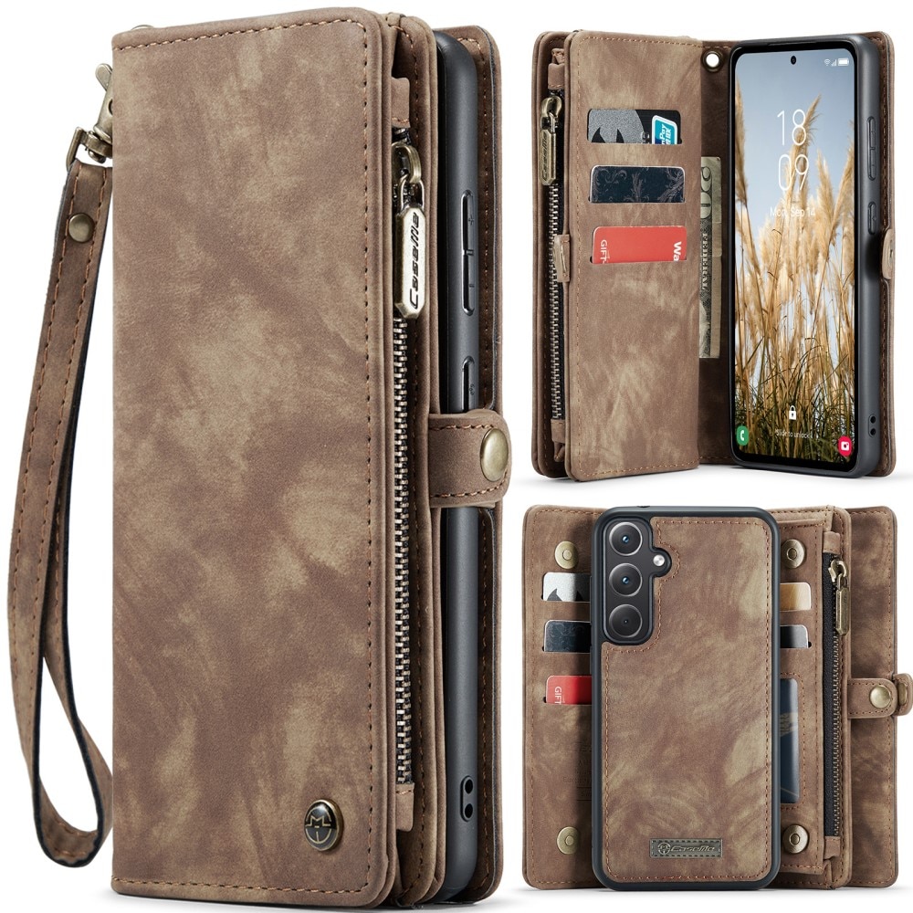 Cartera Multi-Slot Samsung Galaxy A36 Marrón