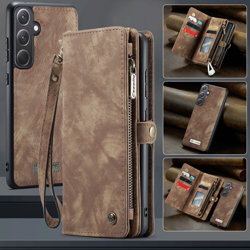 Cartera Multi-Slot Samsung Galaxy A36 Marrón