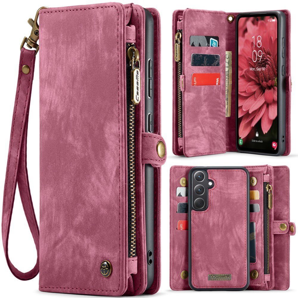 Cartera Multi-Slot Samsung Galaxy A36 Rojo