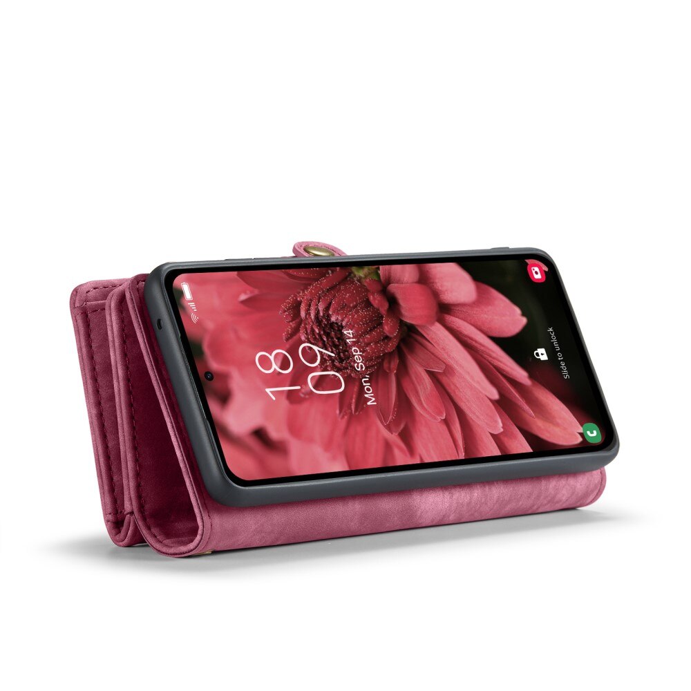 Cartera Multi-Slot Samsung Galaxy A36 Rojo