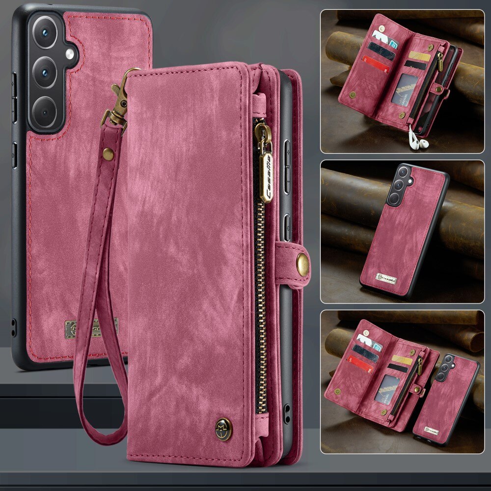 Cartera Multi-Slot Samsung Galaxy A36 Rojo