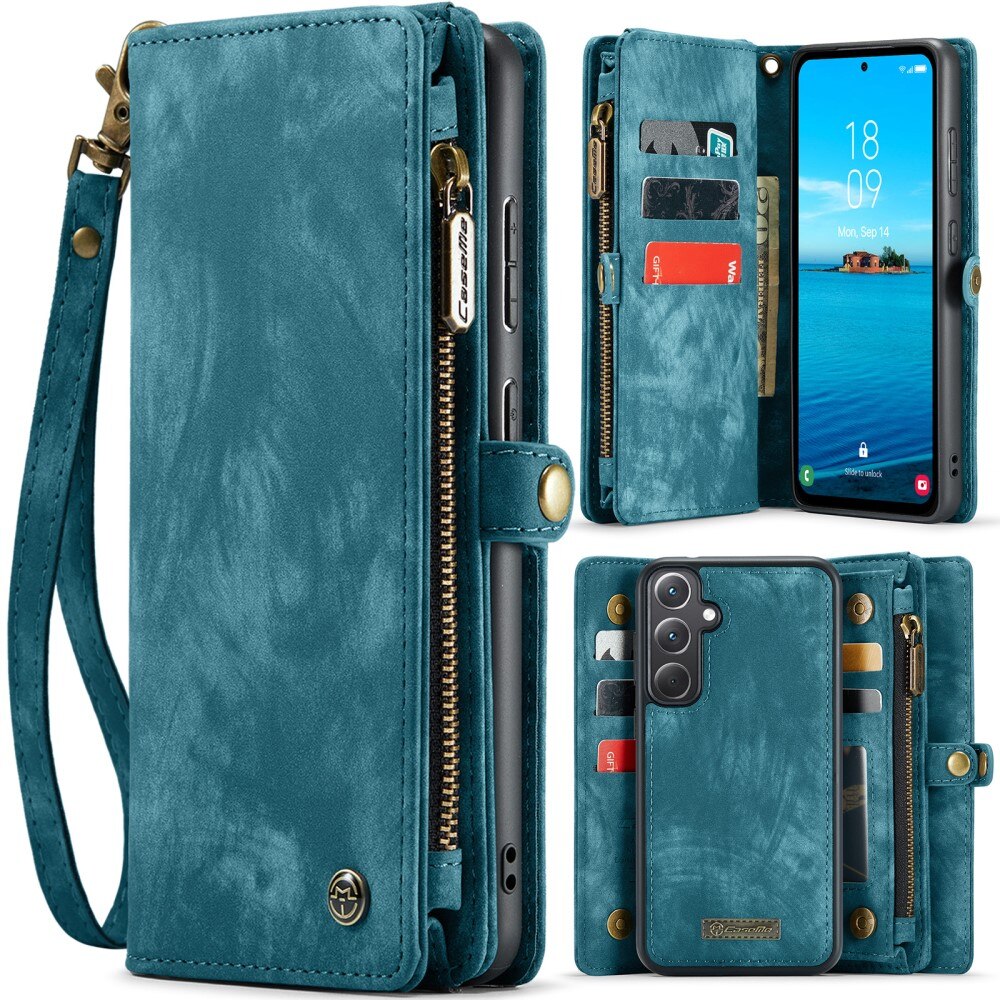 Cartera Multi-Slot Samsung Galaxy A36 Azul