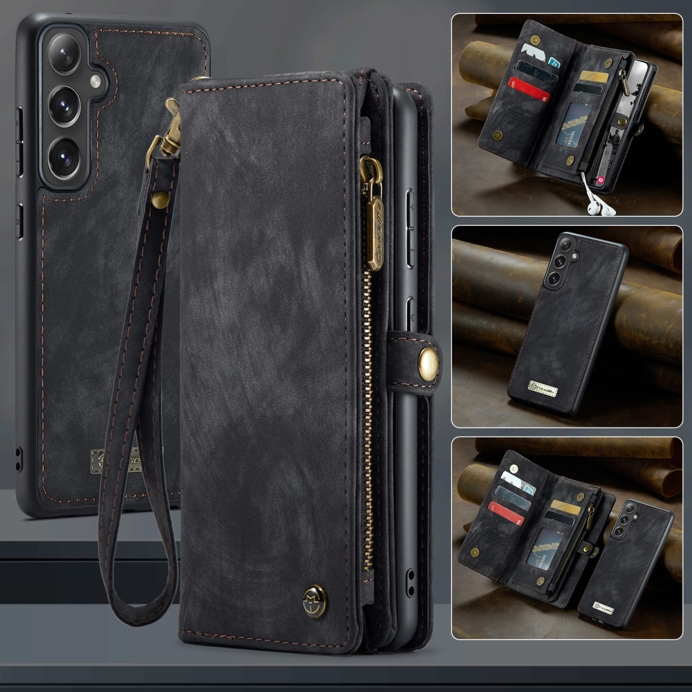 Cartera Multi-Slot Samsung Galaxy S25 Plus Gris