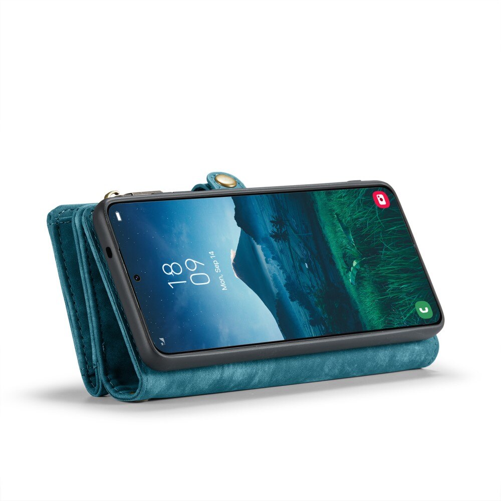 Cartera Multi-Slot Samsung Galaxy S25 Plus Azul