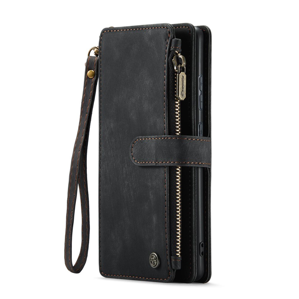 Cartera Zipper Samsung Galaxy S25 Plus Negro