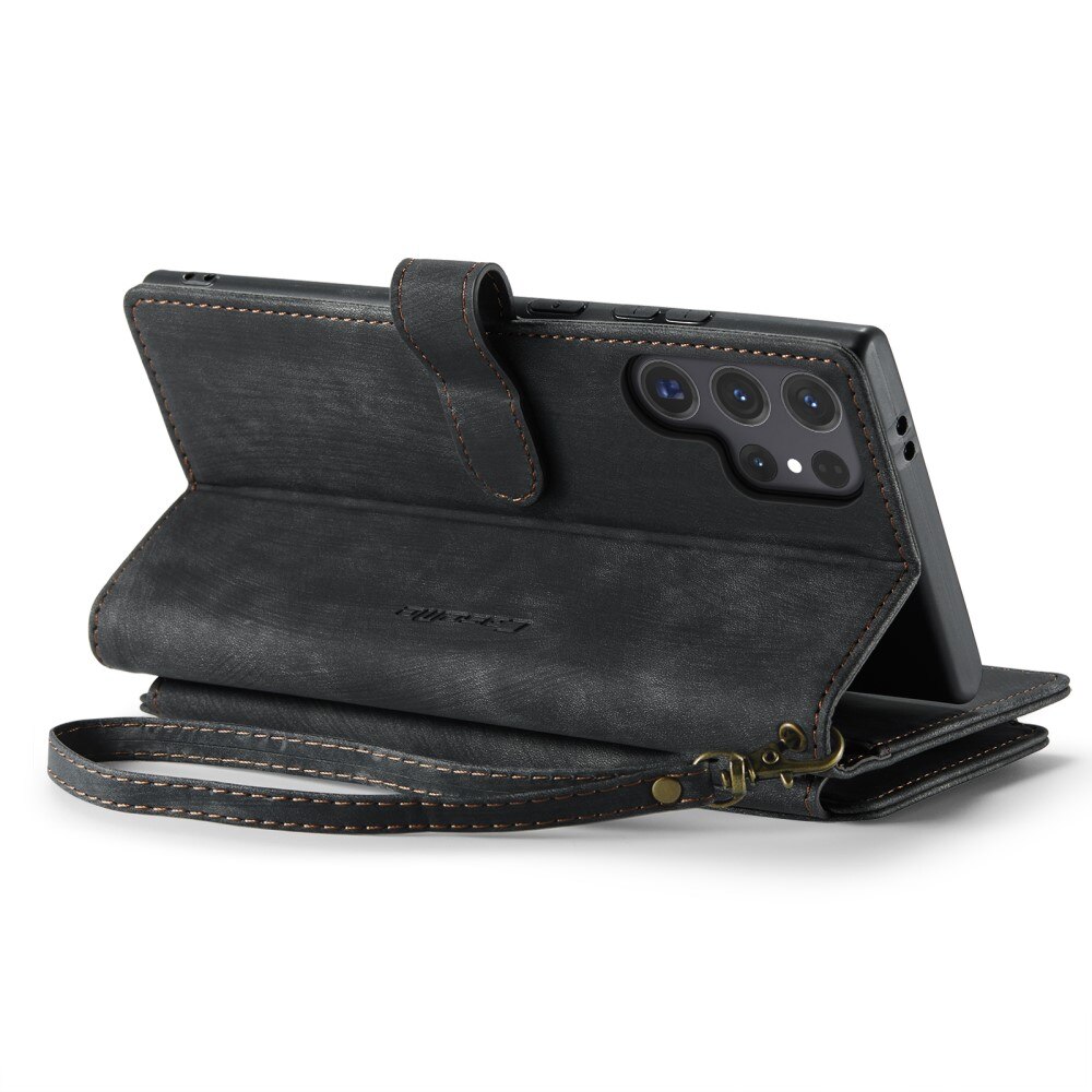 Cartera Zipper Samsung Galaxy S25 Ultra Negro