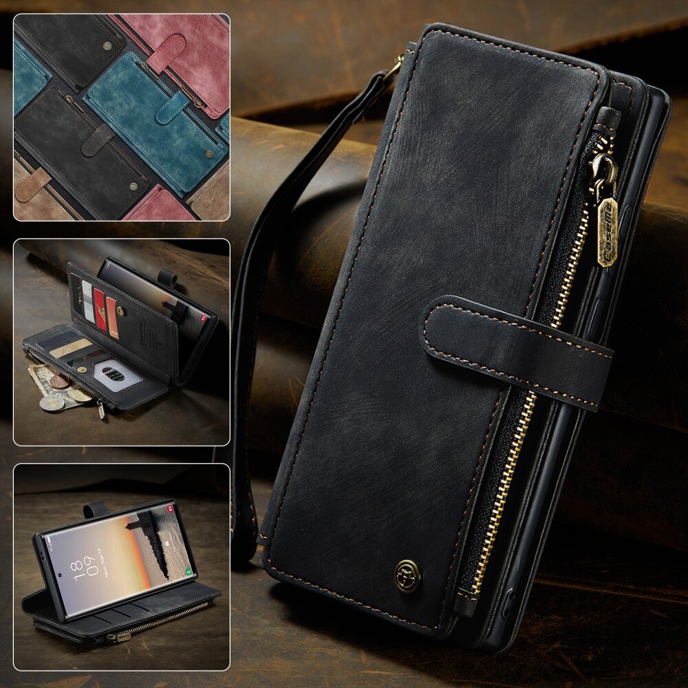 Cartera Zipper Samsung Galaxy S25 Ultra Negro