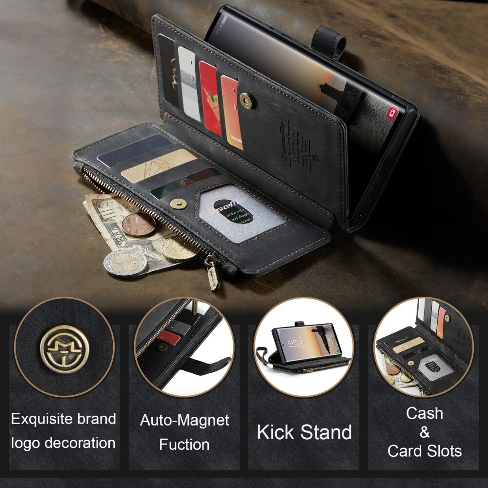 Cartera Zipper Samsung Galaxy S25 Ultra Negro