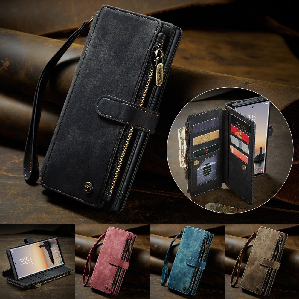 Cartera Zipper Samsung Galaxy S25 Ultra Negro