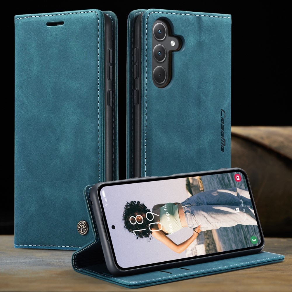 Funda delgada con solapa Samsung Galaxy A36 Azul