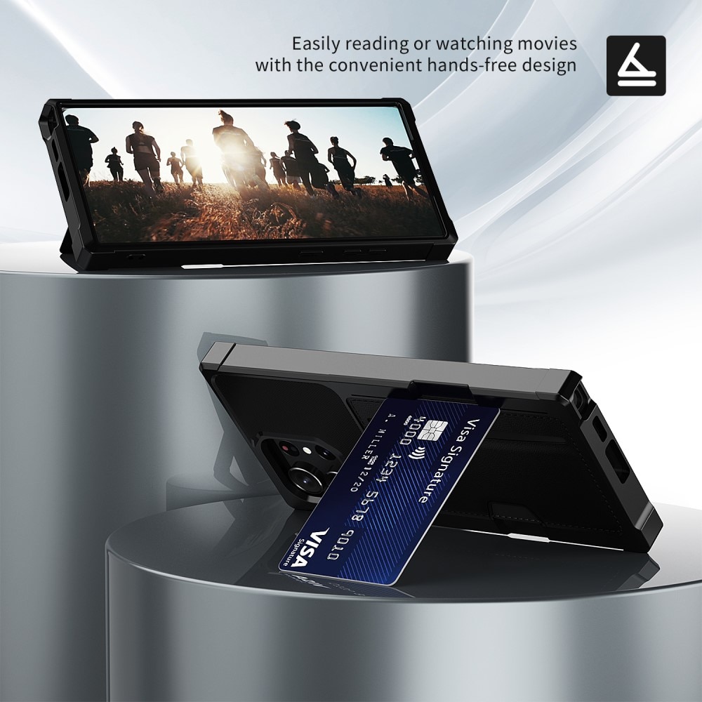 Funda Tough Card Case Samsung Galaxy S25 Ultra negro