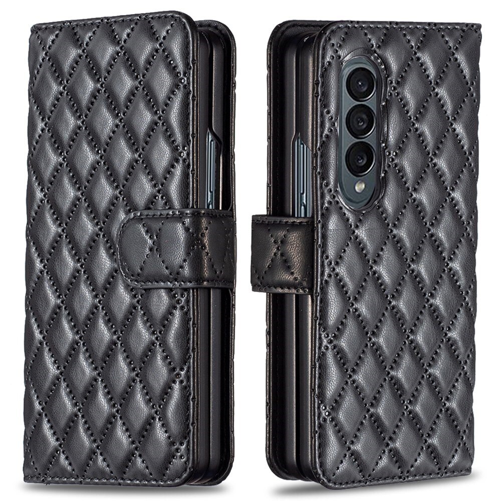 Funda acolchada con solapa Samsung Galaxy Z Fold 3 Negro