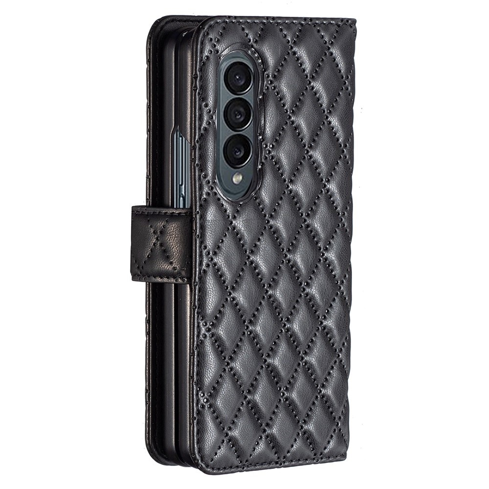 Funda acolchada con solapa Samsung Galaxy Z Fold 3 Negro