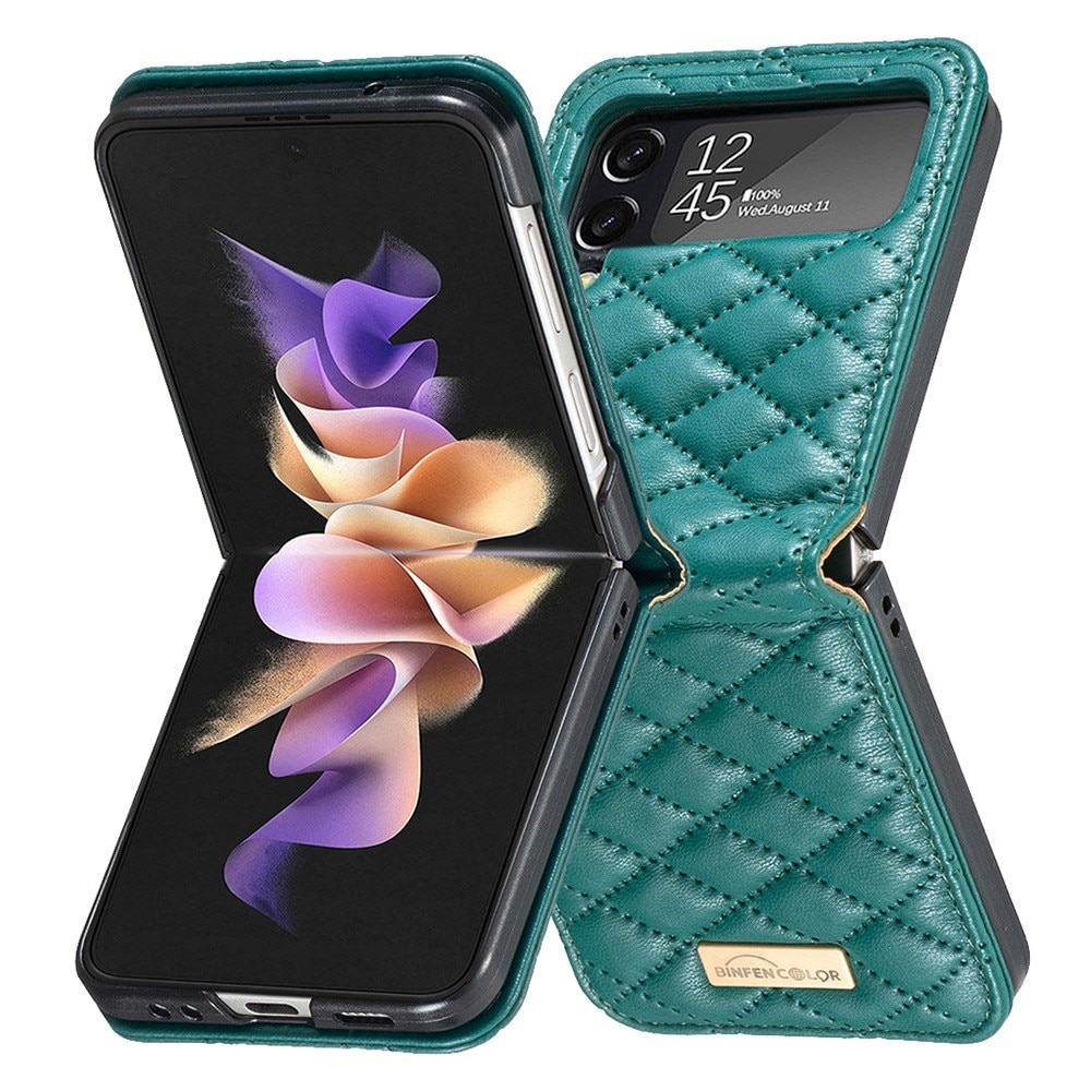 Funda acolchado Samsung Galaxy Z Flip 3 Verde