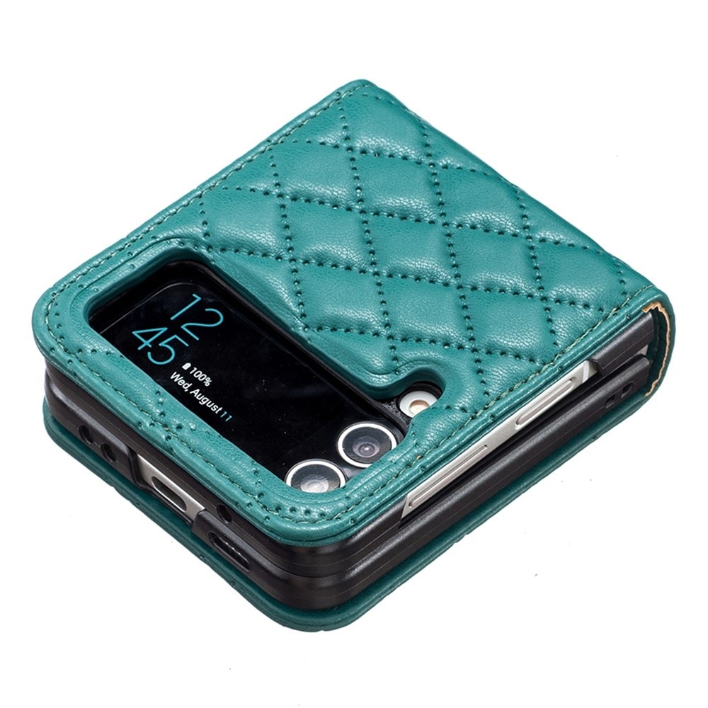 Funda acolchado Samsung Galaxy Z Flip 3 Verde