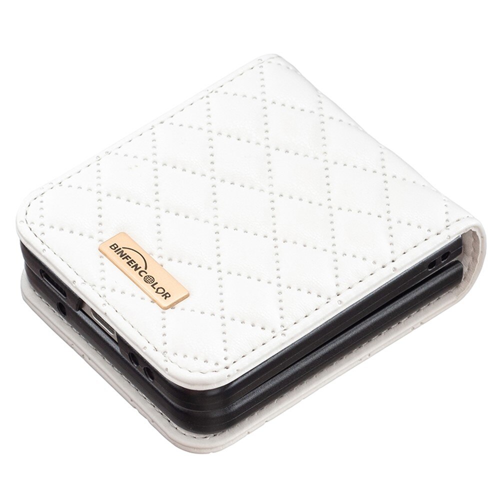 Funda acolchado Samsung Galaxy Z Flip 3 Blanco