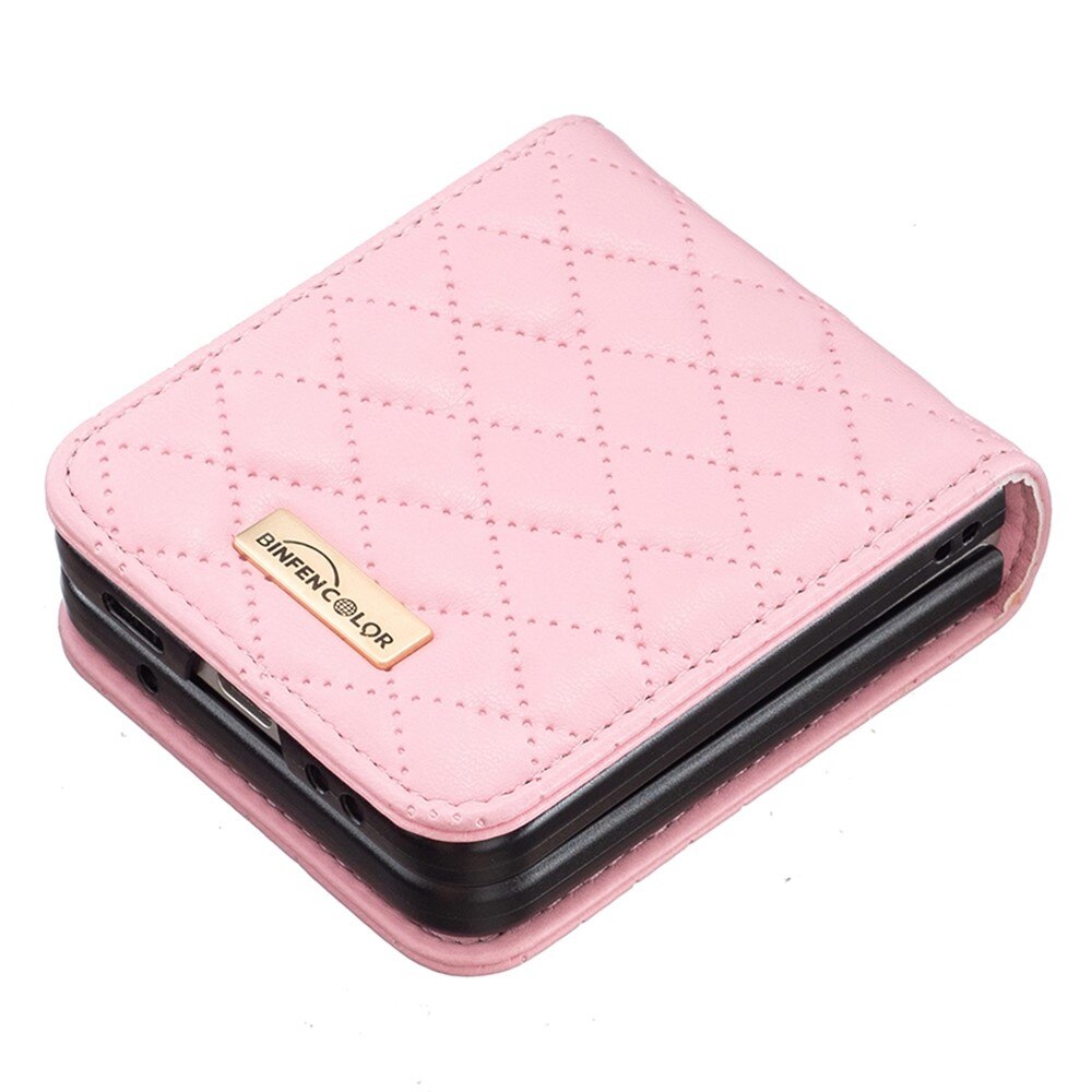 Funda acolchado Samsung Galaxy Z Flip 3 Rosado