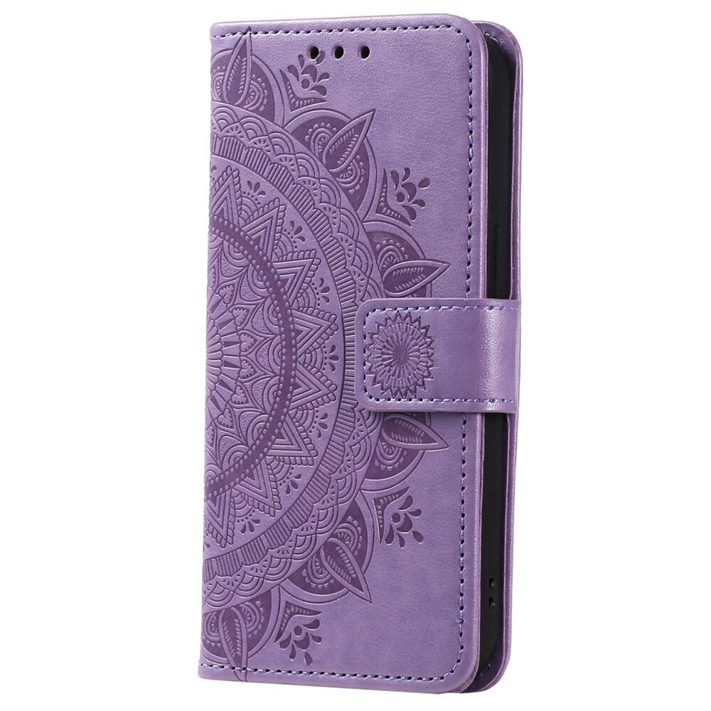 Funda de Cuero Mandala Xiaomi 12T/12T Pro Violeta