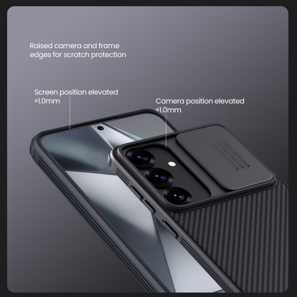 Funda CamShield Samsung Galaxy S25 Negro