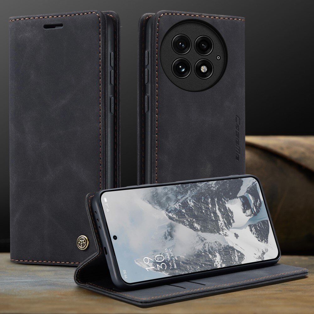 Funda delgada con solapa  OnePlus 13 Negro