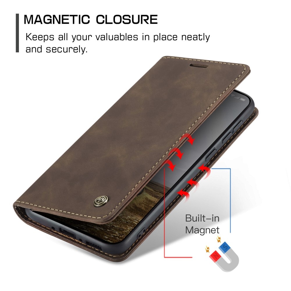 Funda delgada con solapa  OnePlus 13 Marrón