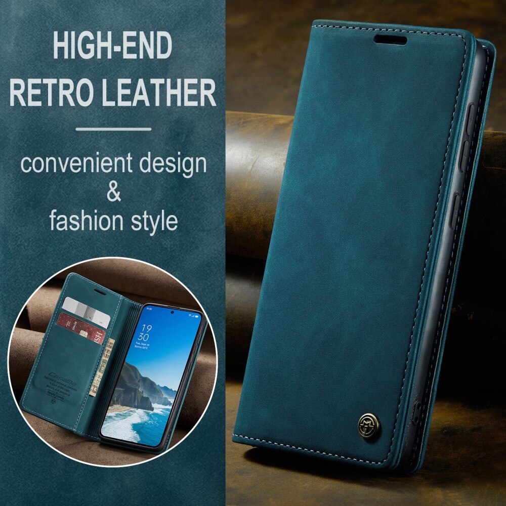 Funda delgada con solapa  OnePlus 13 Azul