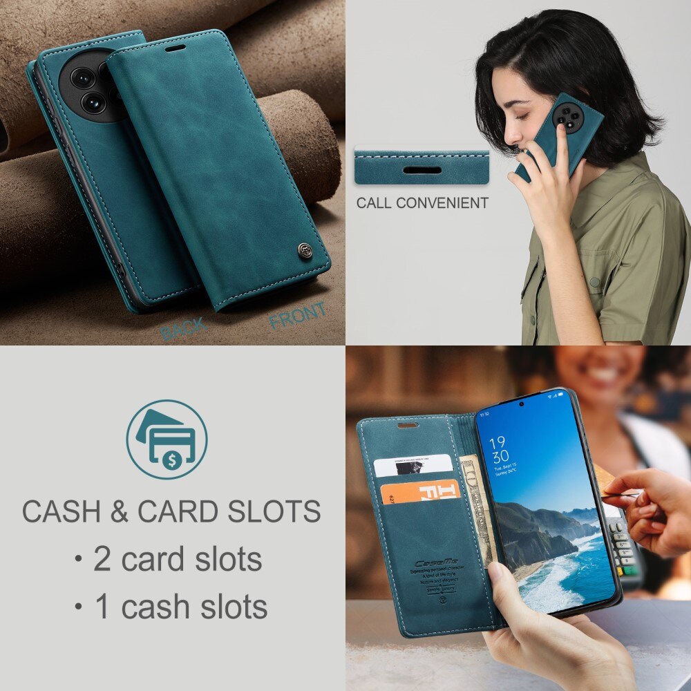 Funda delgada con solapa  OnePlus 13 Azul