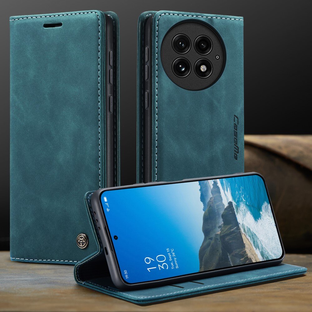 Funda delgada con solapa  OnePlus 13 Azul