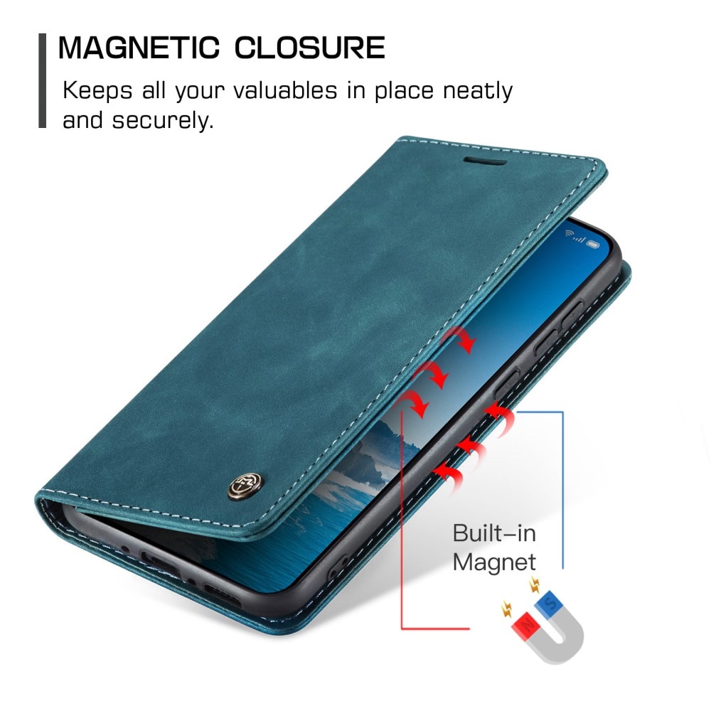 Funda delgada con solapa  OnePlus 13 Azul