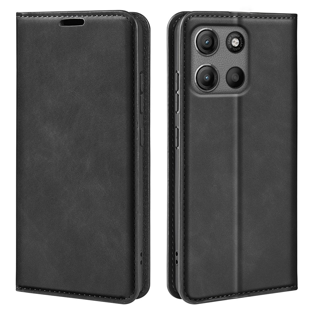 Funda delgada cartera Motorola Moto G15 Power Negro