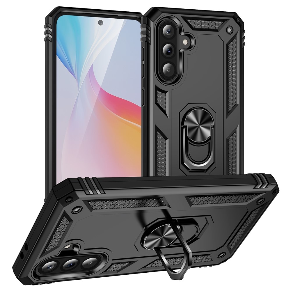 Funda híbrida Tech Ring Samsung Galaxy A56 negro