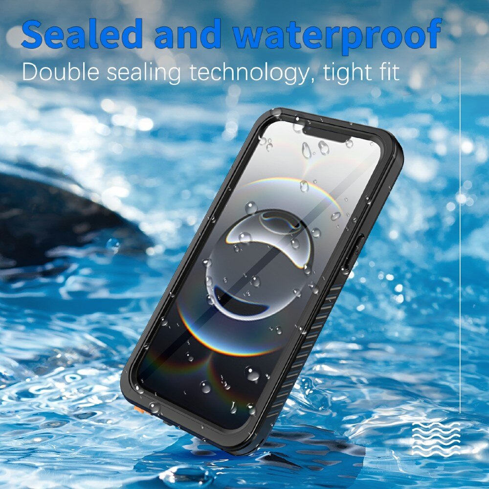 Funda Híbrida Impermeable iPhone 16e transparente