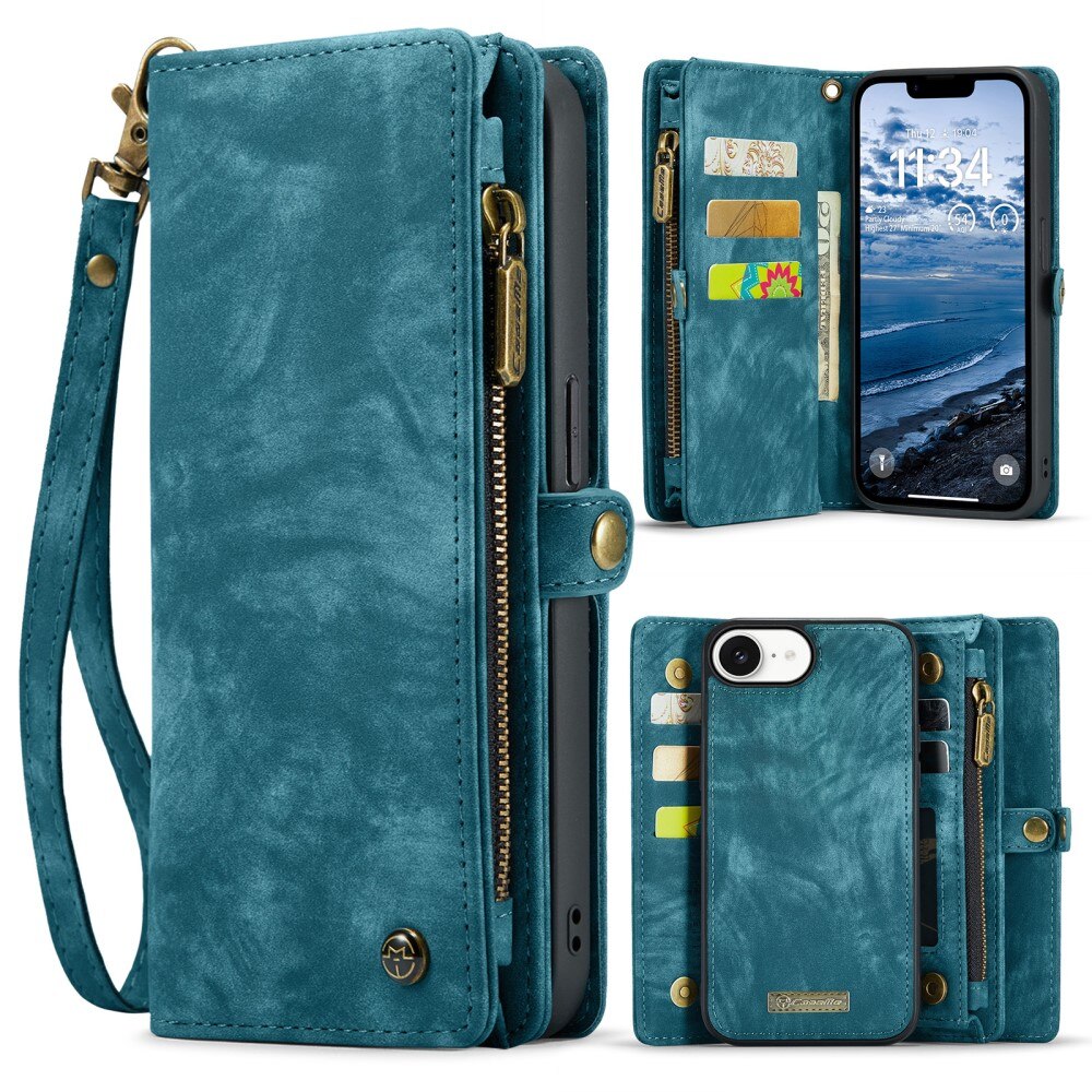 Cartera Multi-Slot iPhone 16e Azul