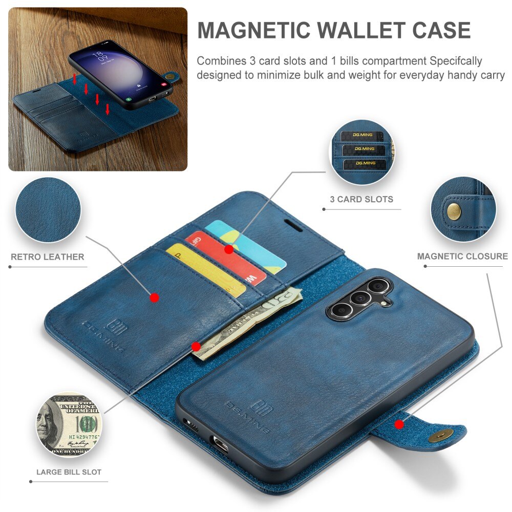 Cartera Magnet Wallet Samsung Galaxy A56 Blue