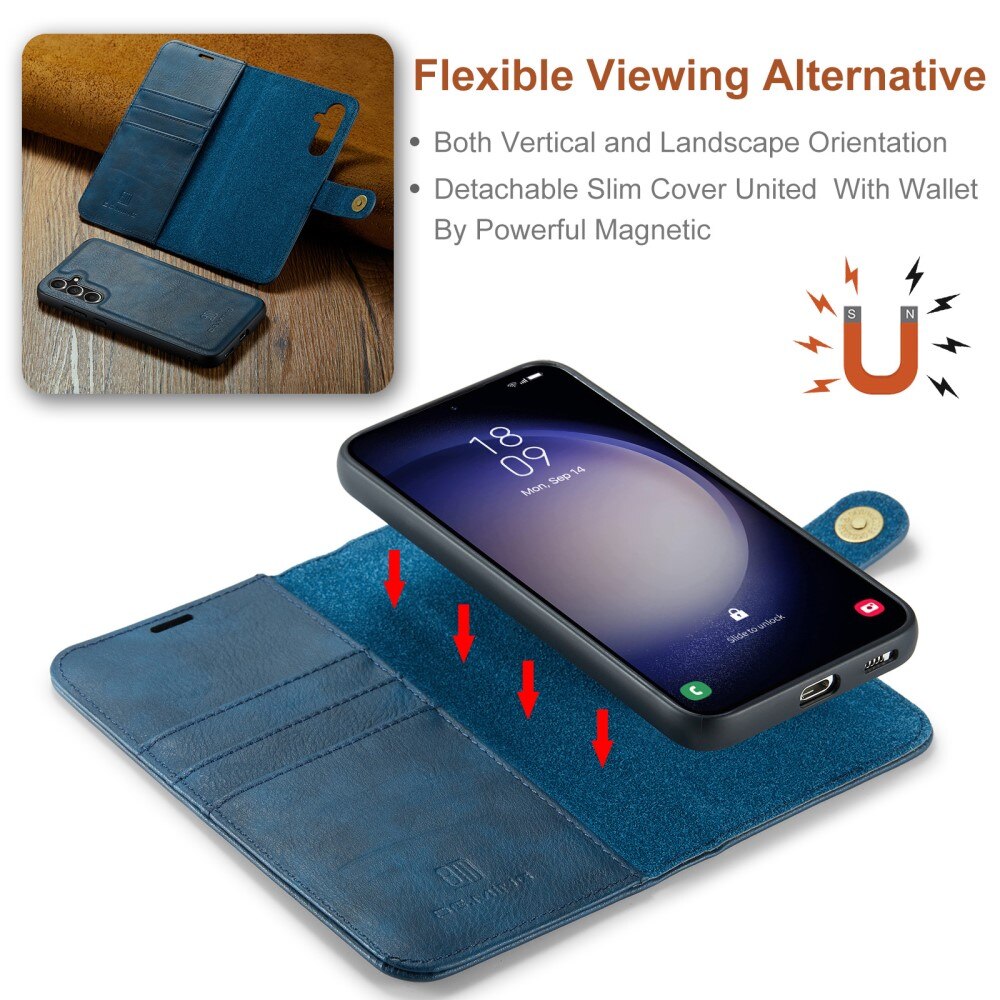 Cartera Magnet Wallet Samsung Galaxy A56 Blue