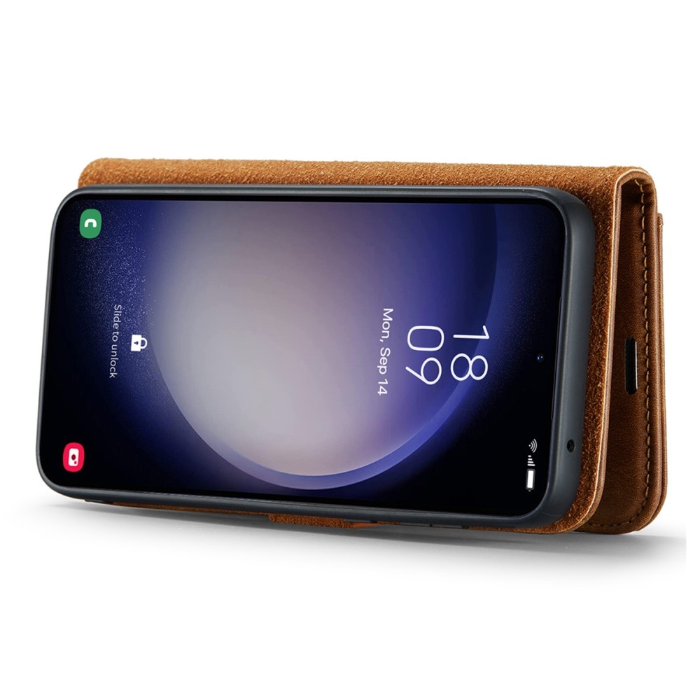 Cartera Magnet Wallet Samsung Galaxy A56 Cognac