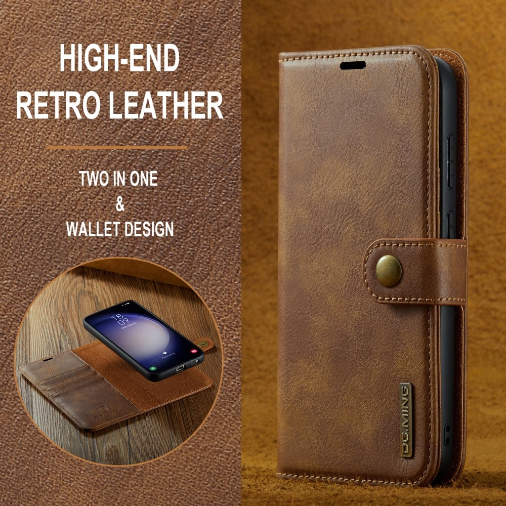 Cartera Magnet Wallet Samsung Galaxy A56 Cognac