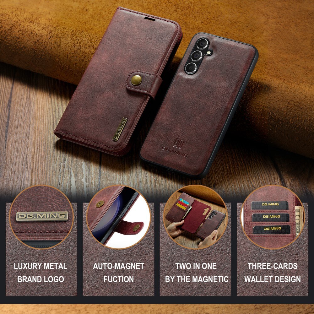 Cartera Magnet Wallet Samsung Galaxy A56 Red