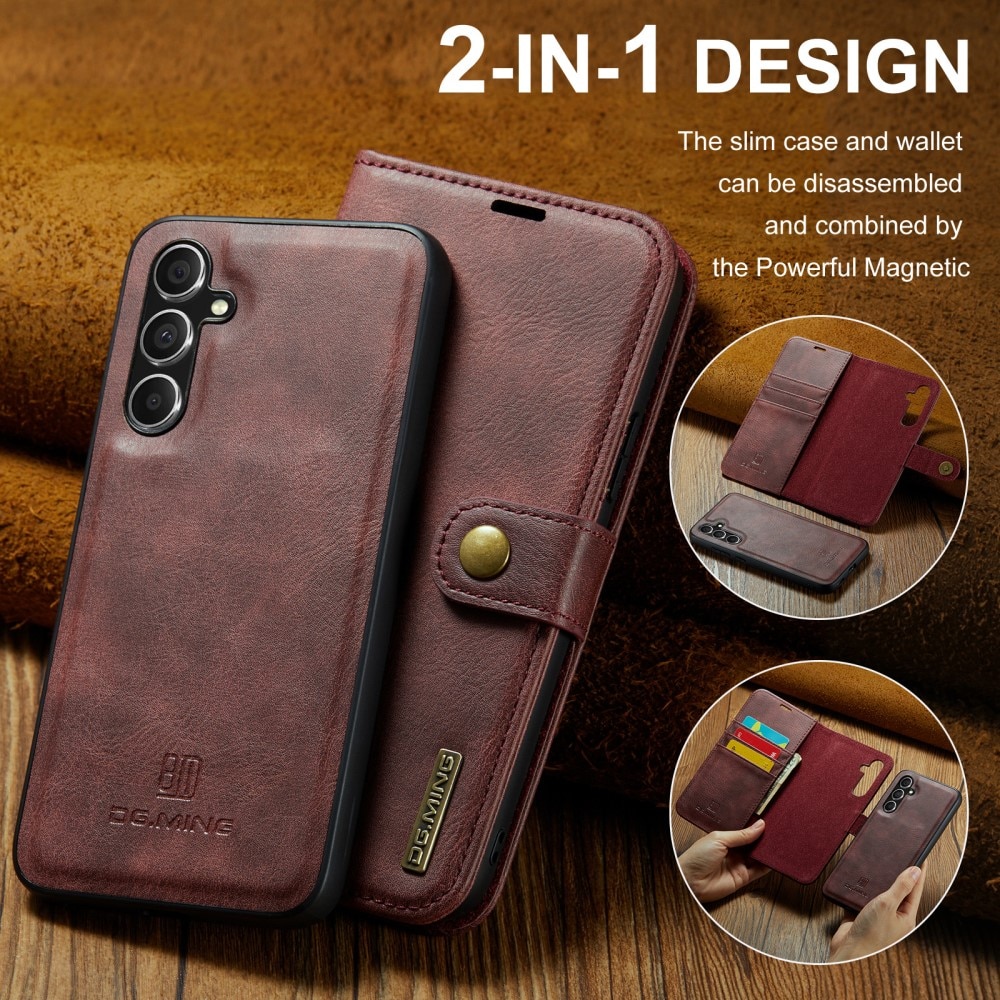 Cartera Magnet Wallet Samsung Galaxy A56 Red