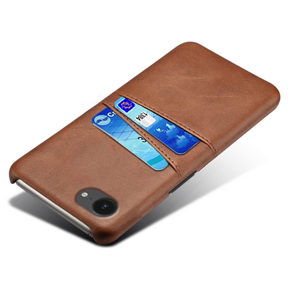 Funda Card Slots iPhone 16e Marrón