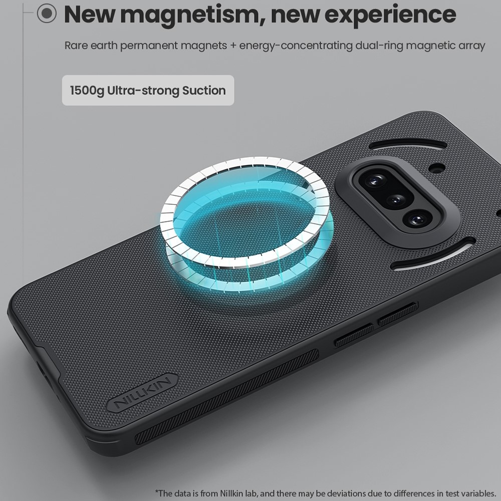 Frosted Shield MagSafe Nothing Phone 3a Negro