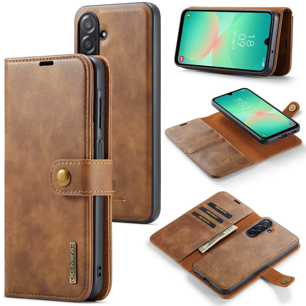 Cartera Magnet Wallet Samsung Galaxy A26 Cognac